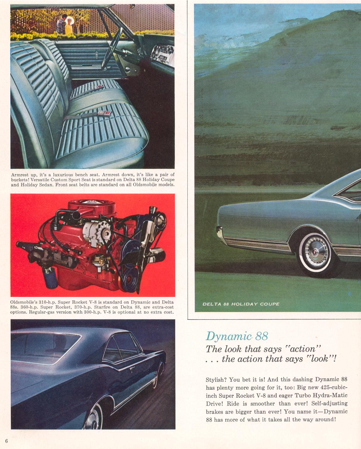 1965 Oldsmobile Motor Vehicles Brochure Page 14